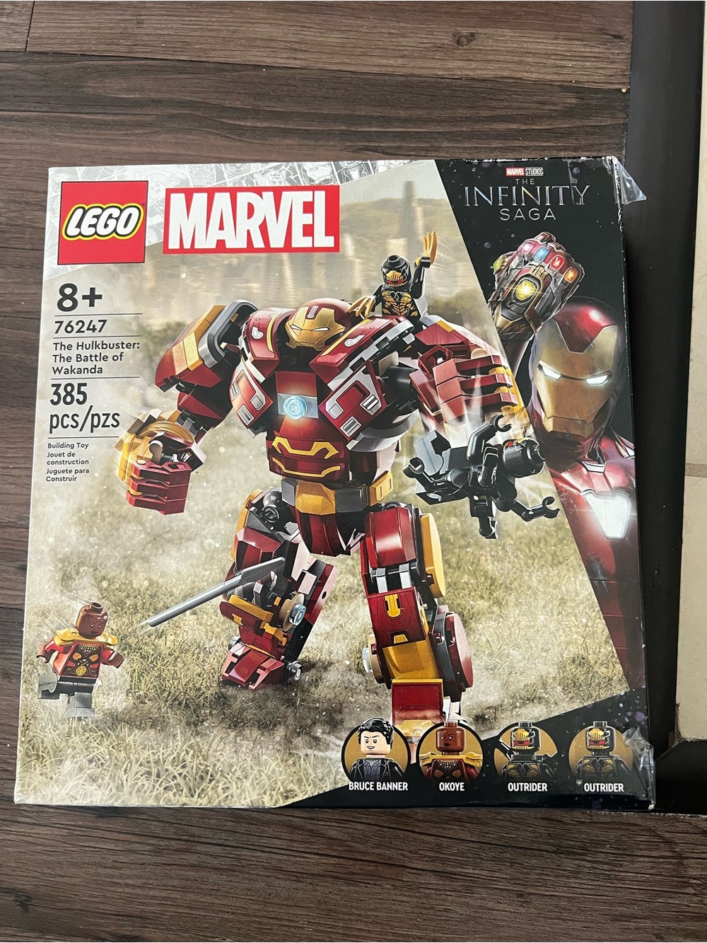 LEGO Marvel Hulkbuster Mech in Red and Gold